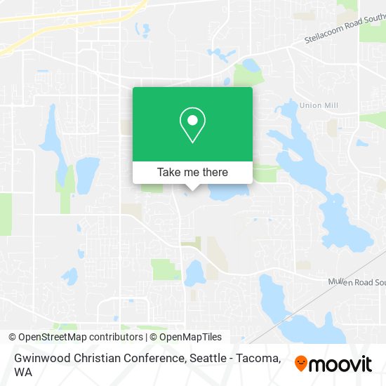Mapa de Gwinwood Christian Conference