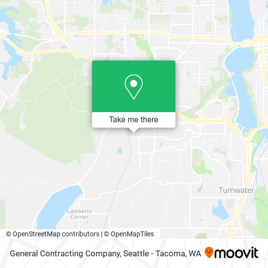 General Contracting Company map