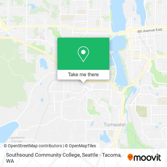 Southsound Community College map