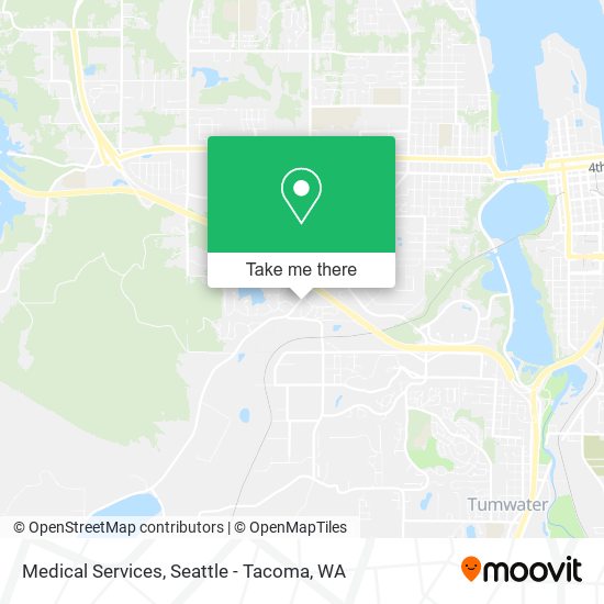 Medical Services map