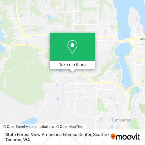 State Forest View Amenities Fitness Center map
