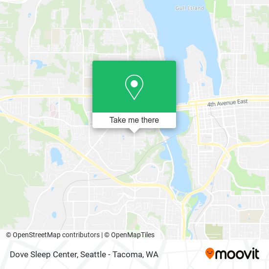Mapa de Dove Sleep Center