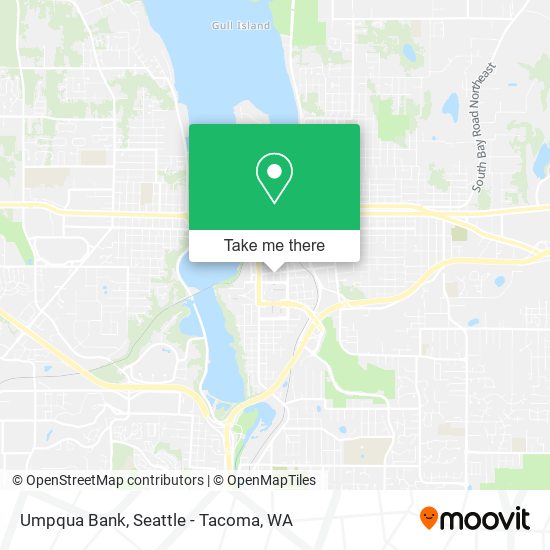 Umpqua Bank map