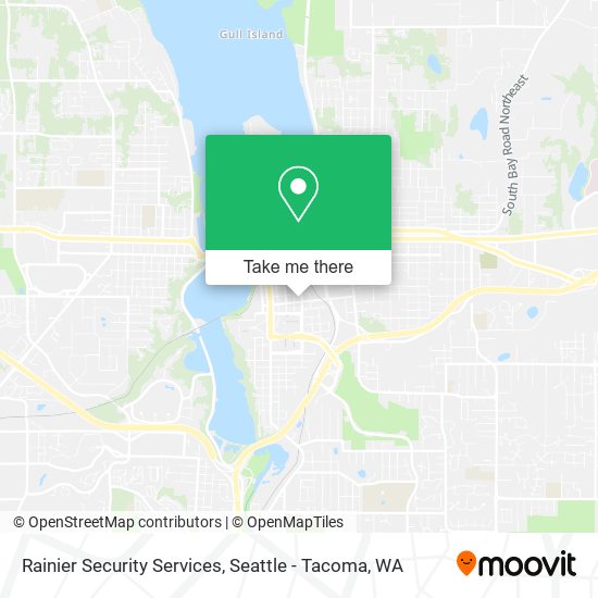 Rainier Security Services map