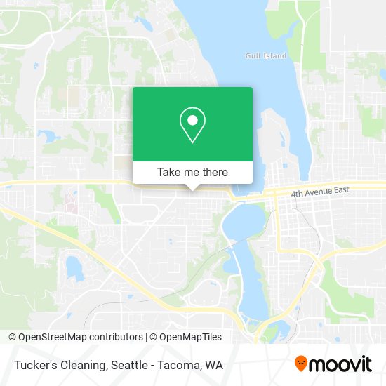 Tucker's Cleaning map