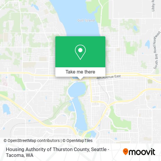 Housing Authority of Thurston County map