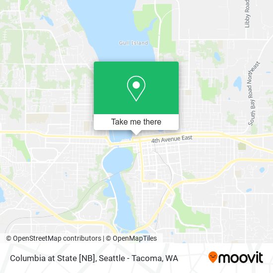 Columbia at State [NB] map