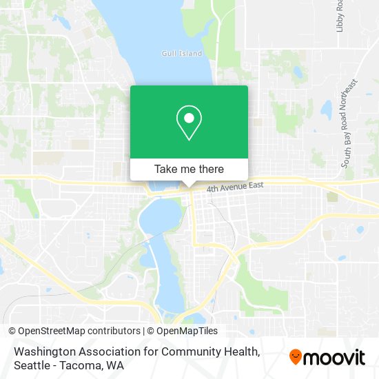Mapa de Washington Association for Community Health