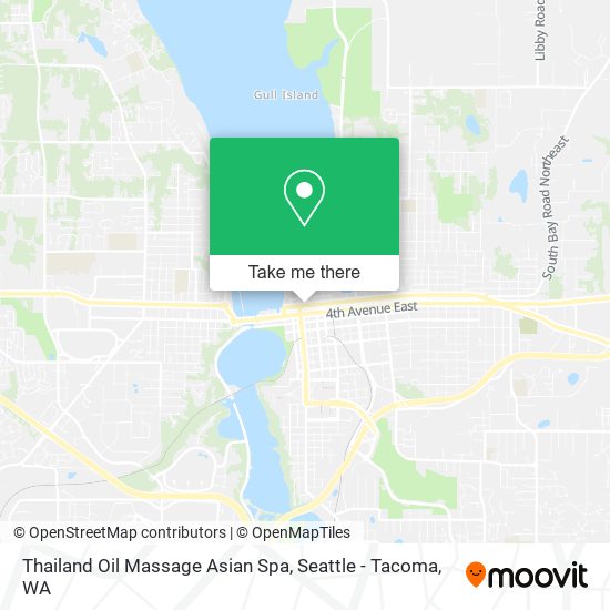 Thailand Oil Massage Asian Spa map