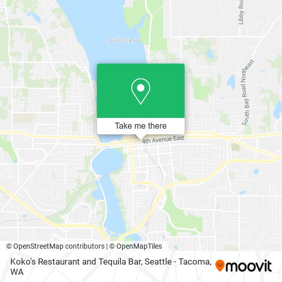 Mapa de Koko's Restaurant and Tequila Bar