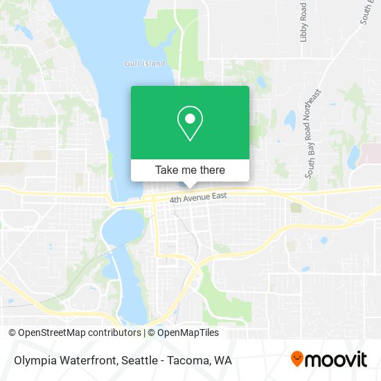 Mapa de Olympia Waterfront