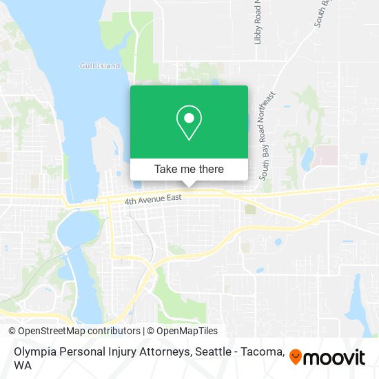 Mapa de Olympia Personal Injury Attorneys