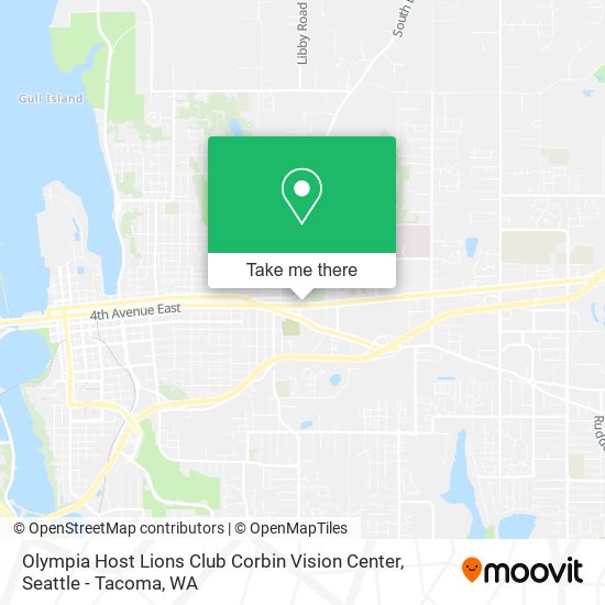 Olympia Host Lions Club Corbin Vision Center map