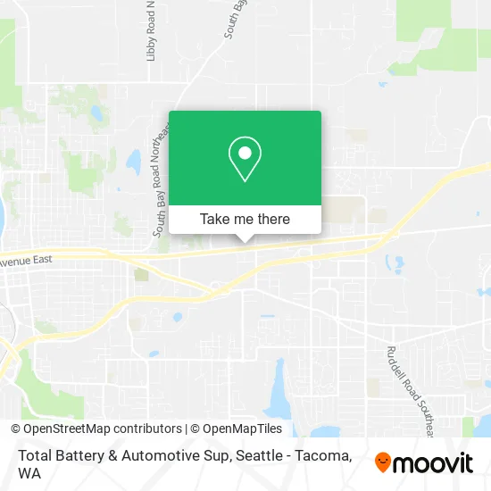 Total Battery & Automotive Sup map