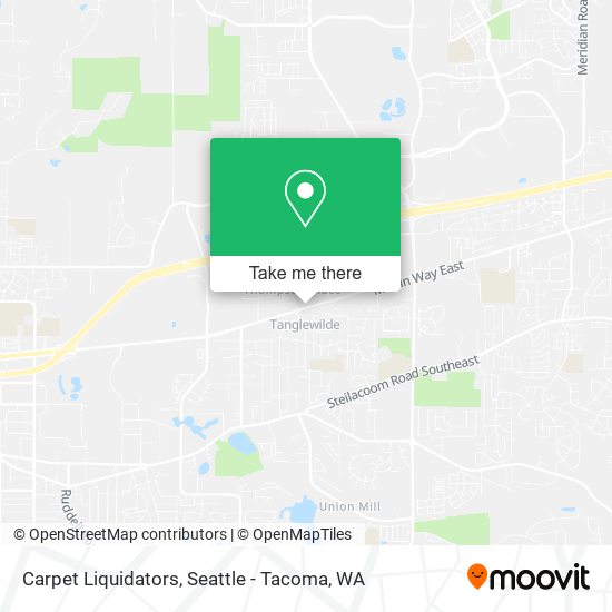 Carpet Liquidators map