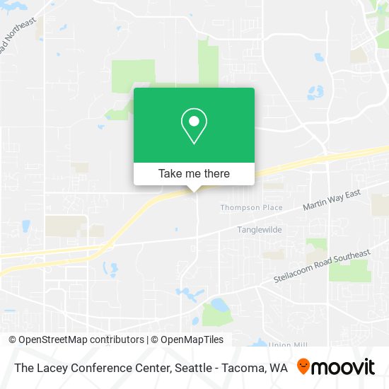 Mapa de The Lacey Conference Center