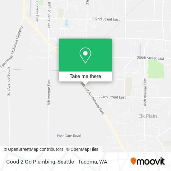 Good 2 Go Plumbing map
