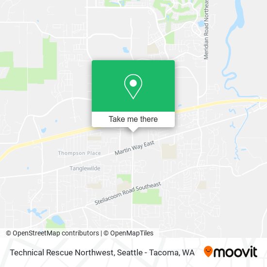 Mapa de Technical Rescue Northwest