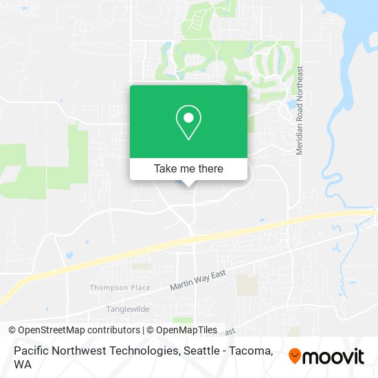 Pacific Northwest Technologies map