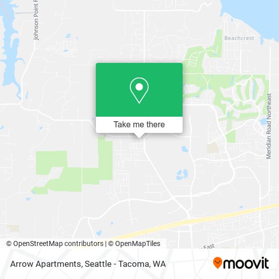 Arrow Apartments map