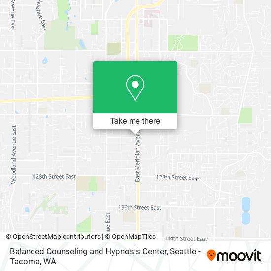 Balanced Counseling and Hypnosis Center map