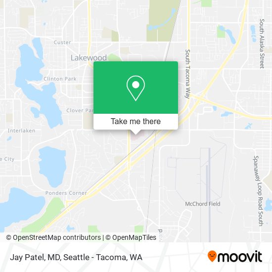 Mapa de Jay Patel, MD