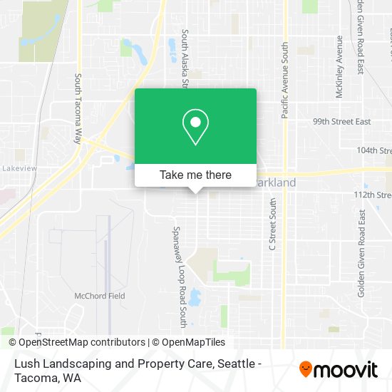 Lush Landscaping and Property Care map