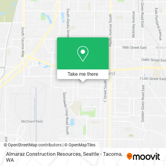 Almaraz Construction Resources map