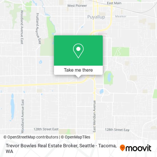 Trevor Bowles Real Estate Broker map