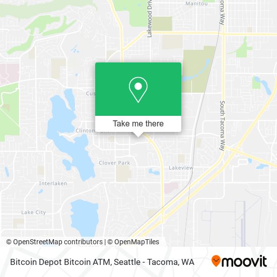 Bitcoin Depot Bitcoin ATM map