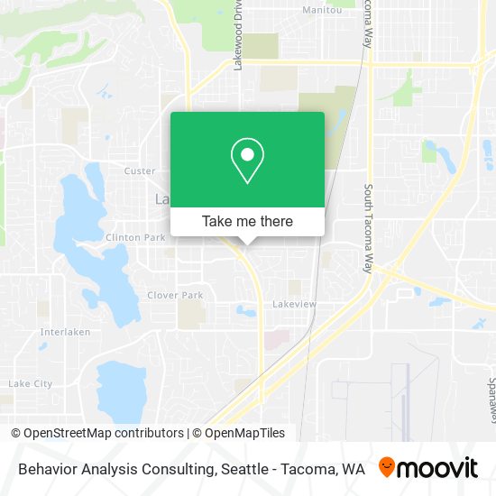 Behavior Analysis Consulting map