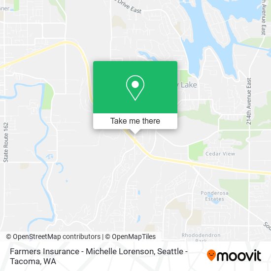 Farmers Insurance - Michelle Lorenson map