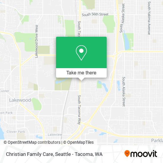Christian Family Care map
