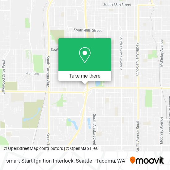 Mapa de smart Start Ignition Interlock