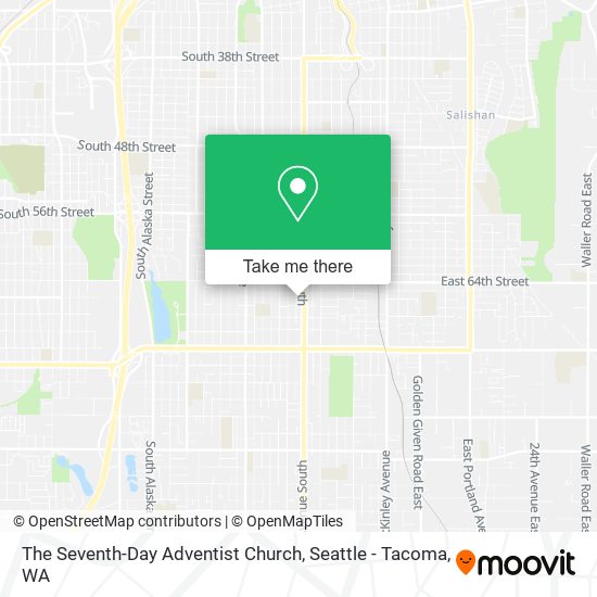 Mapa de The Seventh-Day Adventist Church