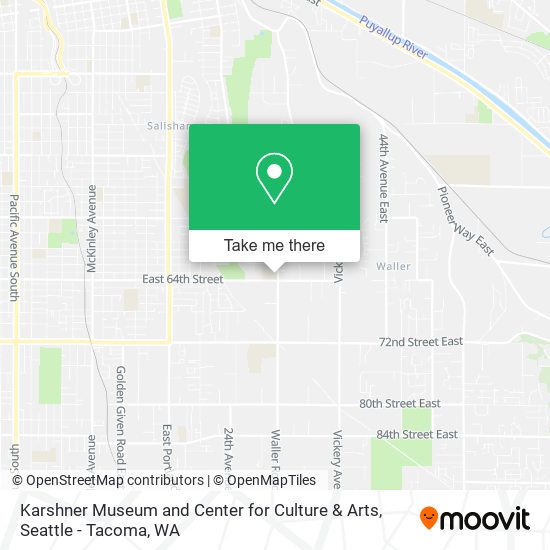 Mapa de Karshner Museum and Center for Culture & Arts