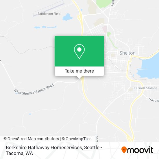 Berkshire Hathaway Homeservices map