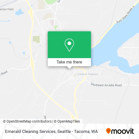 Mapa de Emerald Cleaning Services