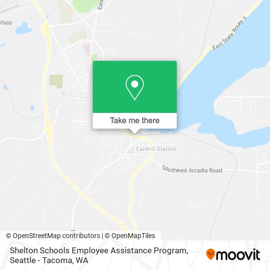 Mapa de Shelton Schools Employee Assistance Program