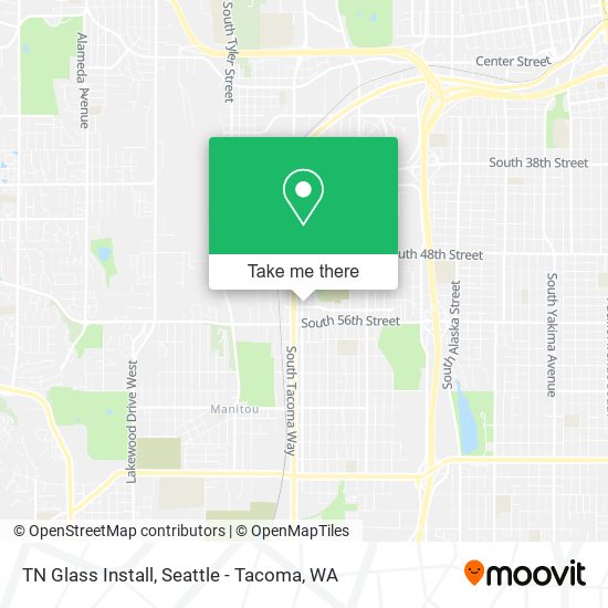 TN Glass Install map