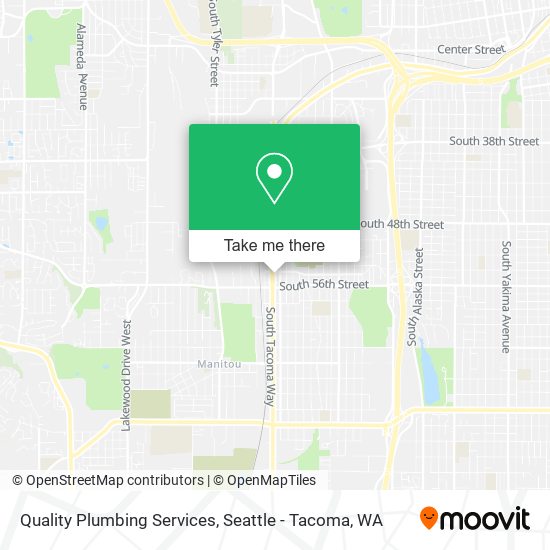 Quality Plumbing Services map