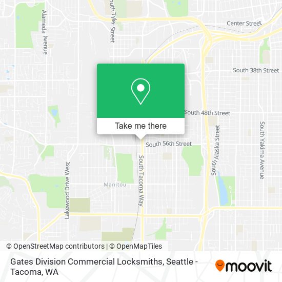 Gates Division Commercial Locksmiths map