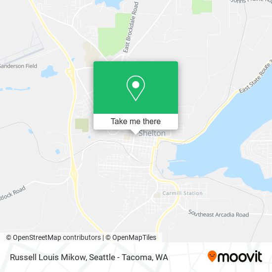 Russell Louis Mikow map