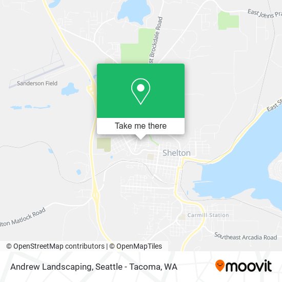 Andrew Landscaping map