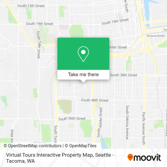 Virtual Tours Interactive Property Map map