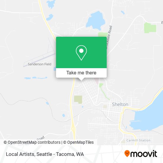 Local Artists map