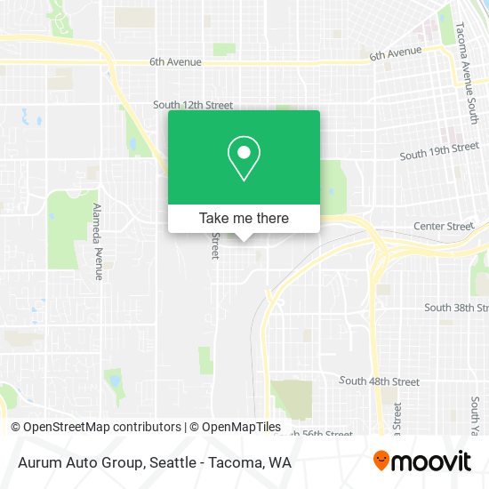 Aurum Auto Group map