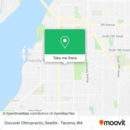 Discover Chiropractic map