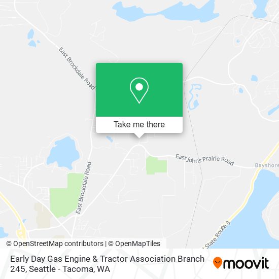 Early Day Gas Engine & Tractor Association Branch 245 map
