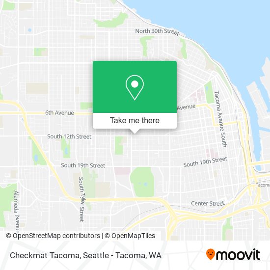 Checkmat Tacoma map